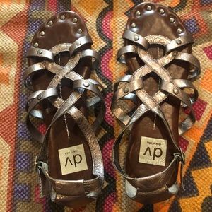 Dolce Vita gold sandals